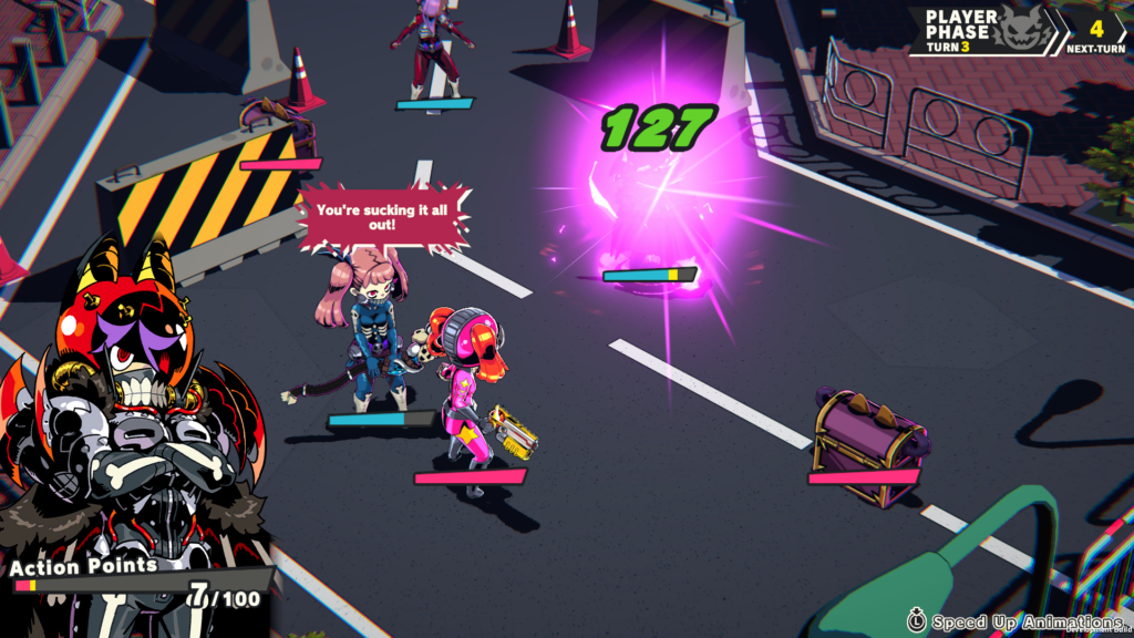 Sistema de combate Demons Night