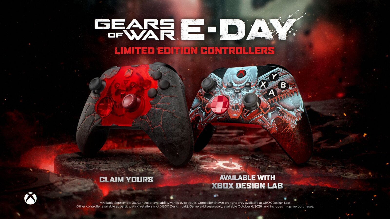 Controles Xbox Gears of War: E-Day