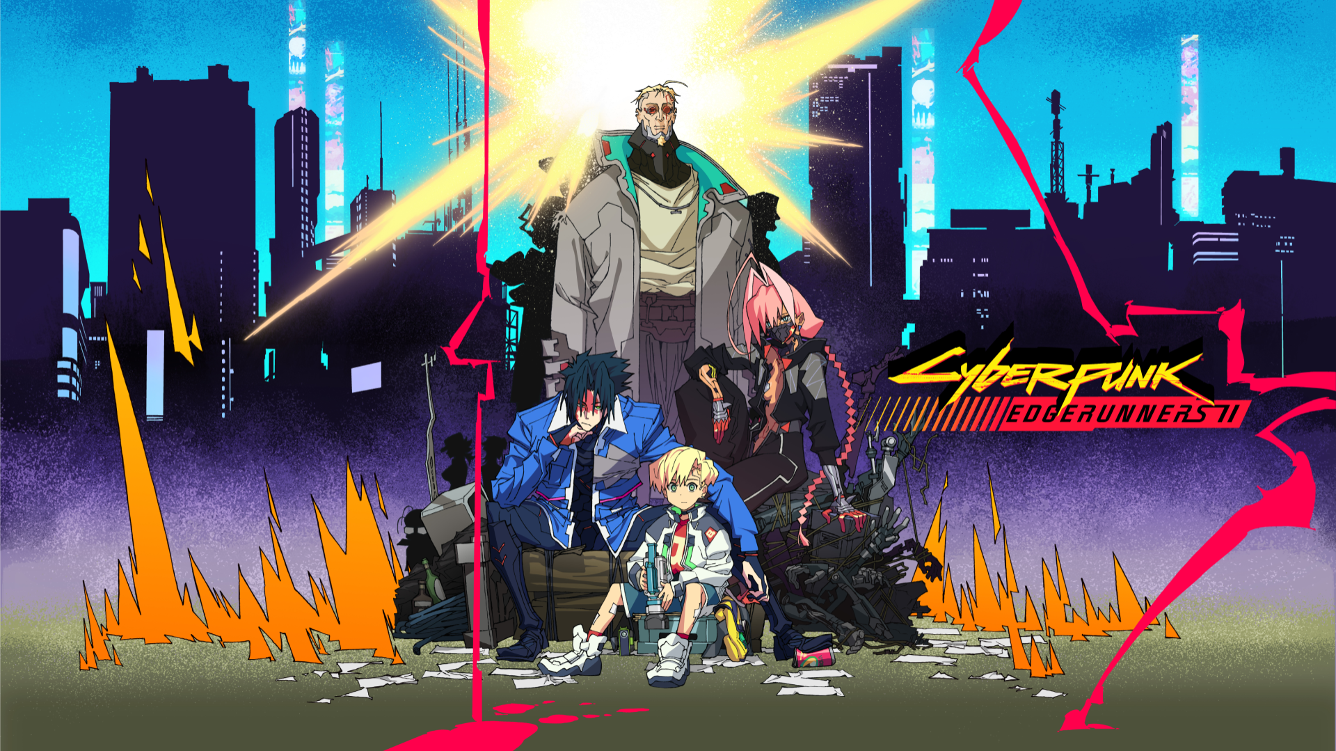 KEY ART Cyberpunk edgerunners 2