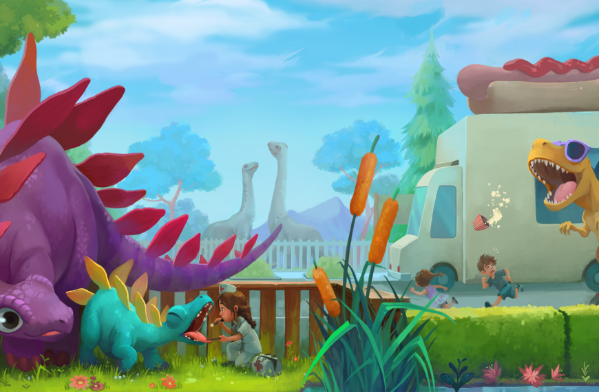 Parkasaurus key art