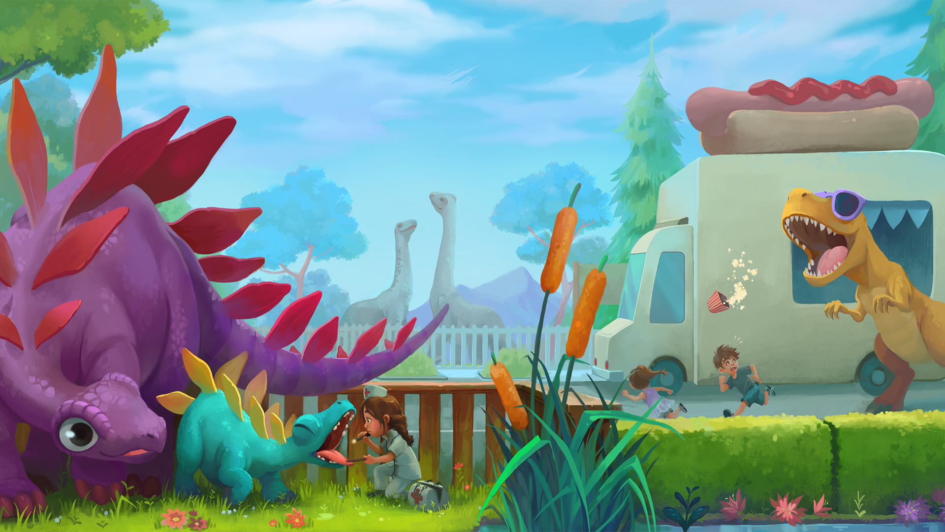 Parkasaurus key art
