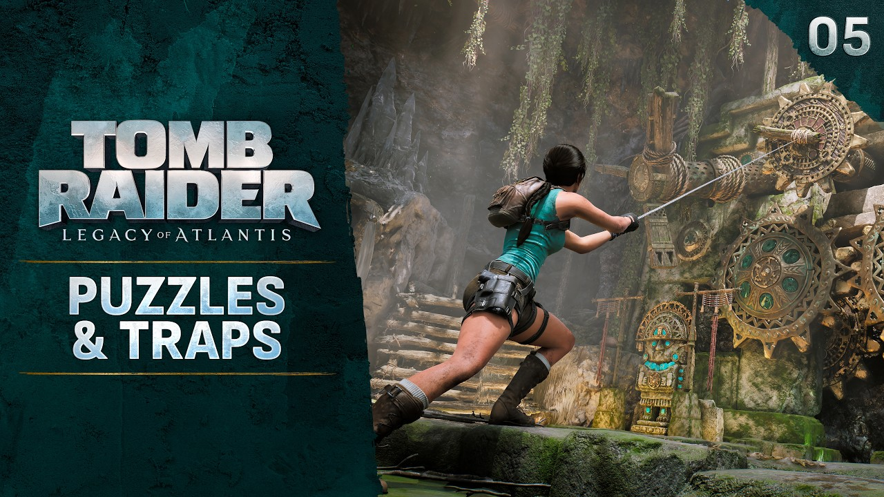 Tomb Raider: Legacy of Atlantis Puzzles y Trampas