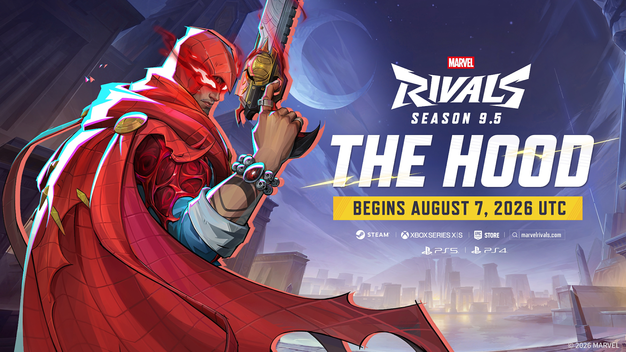 Marvel Rivals estrena su Temporada 9.5 con la llegada de The Hood