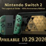 Nintendo Switch 2 anuncia su edición especial The Legend of Zelda 40th Anniversary Edition