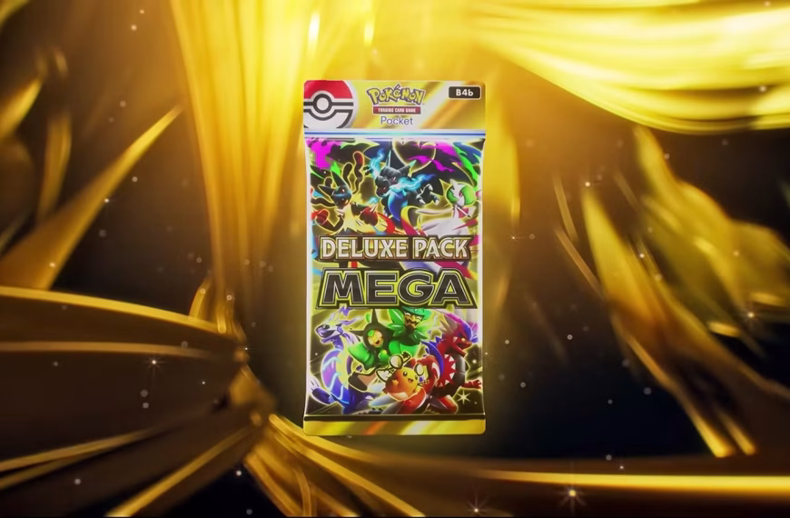 Deluxe Pack: Mega, el nuevo sobre de mejora especial de JCC Pokémon Pocket