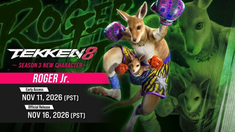 Tekken 8 suma a Roger Jr.…